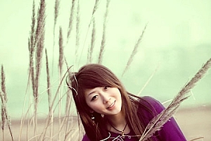 Photoshop给麦田中的小清新女孩照片调色处理