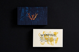 Wendigo影视制作机构名片设计