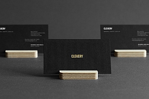 乌克兰Clevery名片模版设计