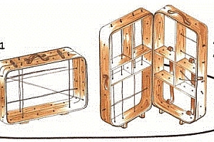 家具行李箱设计