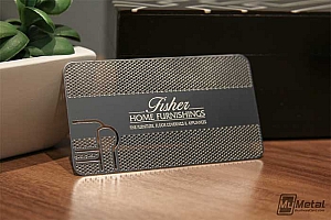 国外金属质感的创意名片设计欣赏