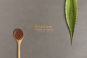 精致的SYRONA龙舌兰糖浆包装设计