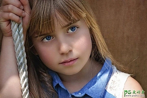 PS磨皮给小女孩照片快速去斑美化皮肤,磨出质感教程