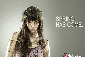 Tulipan安全套广告:春天篇