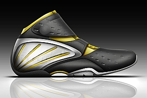 PS鼠绘绘制有凹陷图案风格运动鞋的Photoshop教程