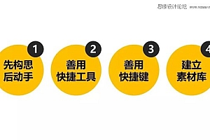 4个制作技巧帮助您节省PPT制作时间