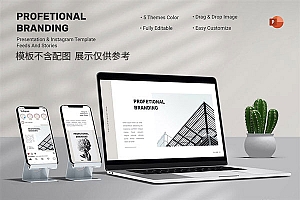 品牌演示与社交媒体PPT