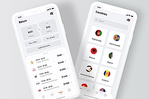 航班预订App模板