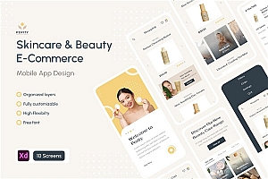 护肤美妆电商手机App