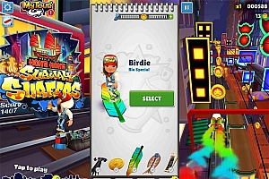 经典的跑酷游戏 地铁跑酷