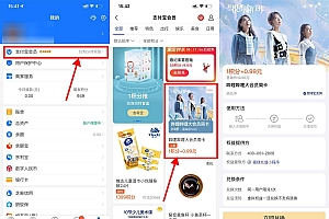 支付宝0.99元开B站大会员周卡
