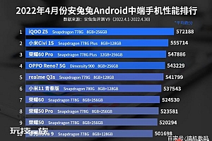 中端手机性能跑分第一,设计出圈,智能是加分项