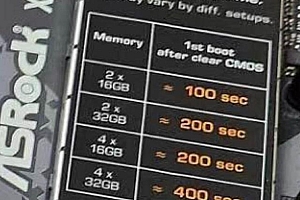 华擎x670e/x670主板启动时间太长