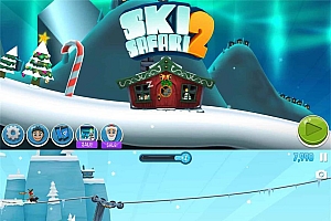 另类跑酷游戏 滑雪大冒险2