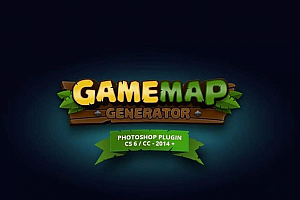 【PS插件】3D地图生成器扩展面板软件-3D Map Generator 汉化版
