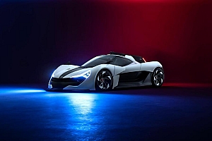 纯电动概念跑车壁纸图片