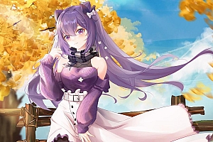 原神刻晴Keqing高清二次元少女壁纸