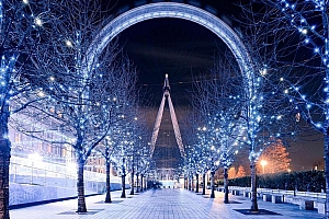 伦敦城市夜景图片美景电脑壁纸下载