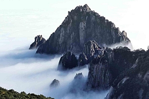 安徽黄山图片高清风景桌面壁纸