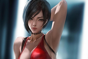 性感卡通人物艾达王动漫壁纸图片