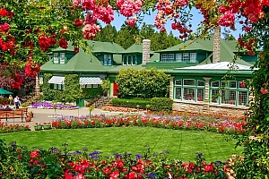 高清花园别墅壁纸图片