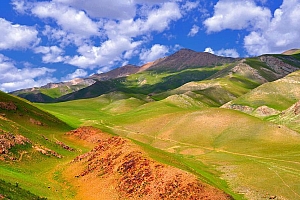 好看的鄂克托赛河谷风光图片壁纸大全