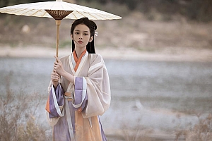 古风古装美女周也高清美女壁纸