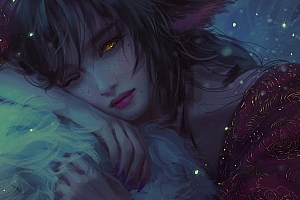 lol英雄联盟 九尾妖狐 Dream 阿狸厚涂高清壁纸