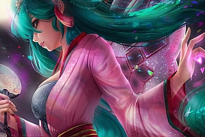 初音长发美少女初音未来高清壁纸