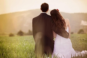 和你一起慢慢变老情侣桌面壁纸