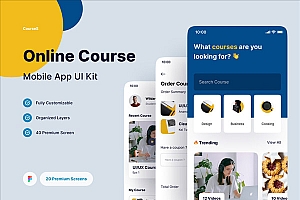 在线课程App模板