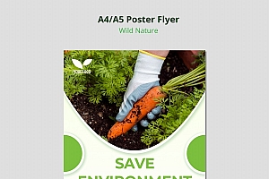 拯救地球环保海报