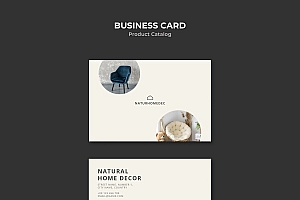 极简产品名片模板
