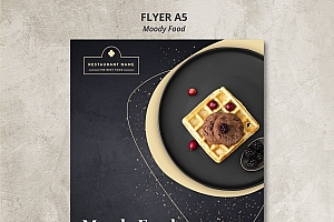 穆迪餐厅宣传单