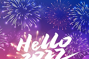 2022元旦新媒体广告