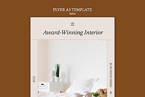 家具装饰促销宣传单