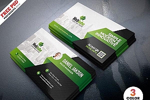 时尚名片PSD模板