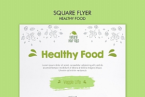 果蔬健康生活海报