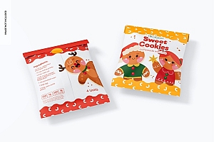 零食包装样机模板