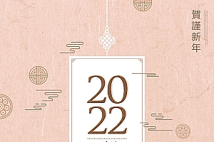 2022虎年新年海报