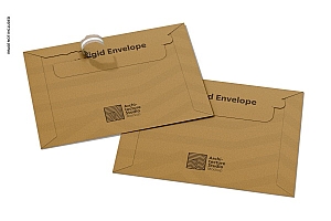 信封包装样机模板