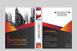 画册封面版式模板