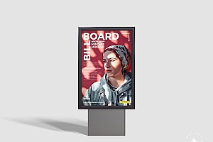 免费广告牌样机