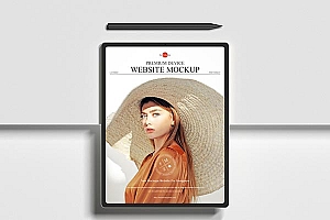 免费IPAD网站样机