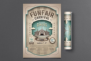 嘉年华马戏团海报