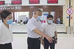 襄阳市领导来老河口调研基层统战工作