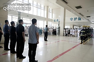 滨州市中心医院开展大型消防演练