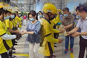 辽宁工会为户外劳动者撑起一片“绿荫”