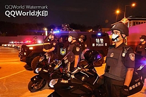 “百日行动”夏夜亮剑 雁塔公安组织开展集中统一行动