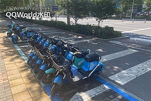 张店区“划线归位”成为一道文明风景线